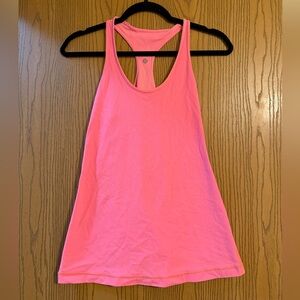 Lululemon Athletica Vibrant Pink Tank Top